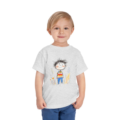 Whimsical Toddler Tee with Playful Illustration