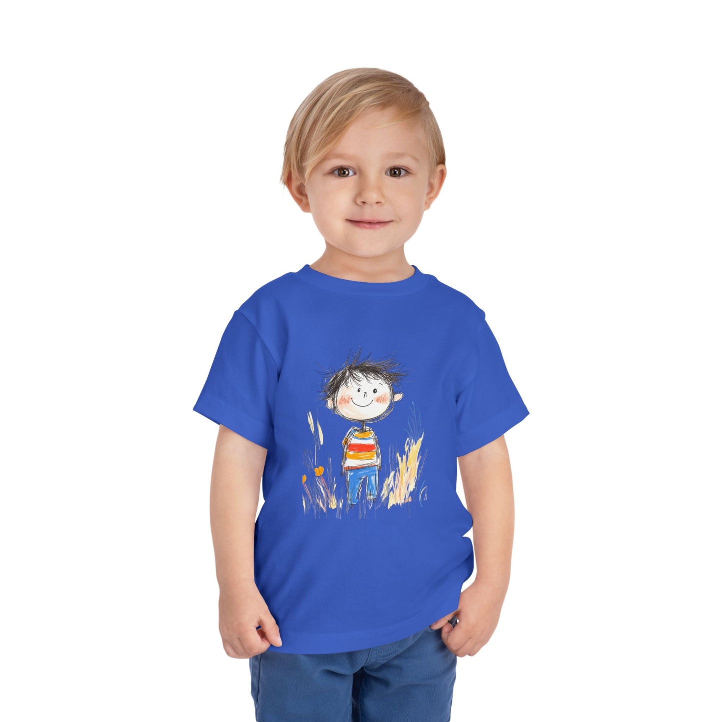 Whimsical Toddler Tee with Playful Illustration