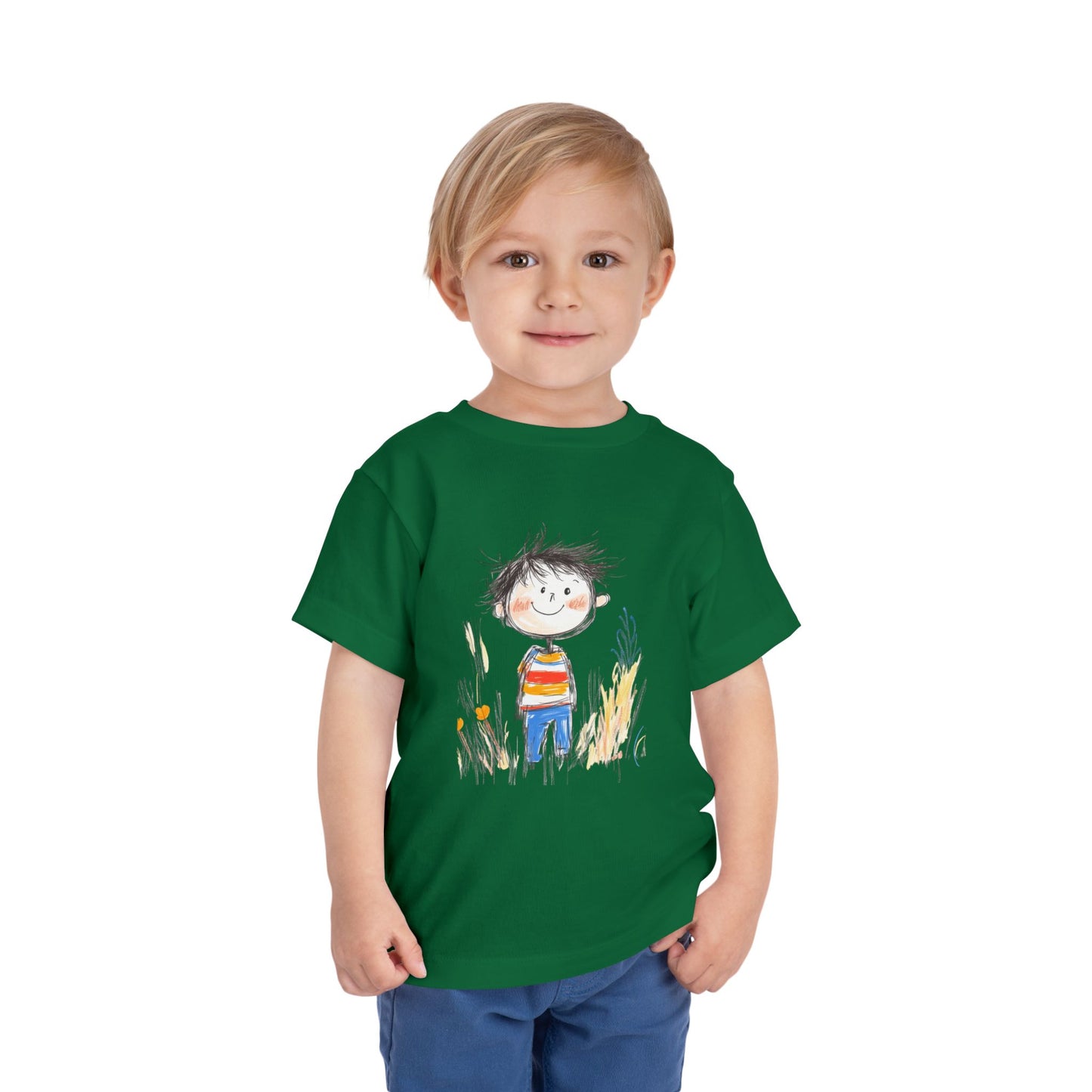 Whimsical Toddler Tee with Playful Illustration