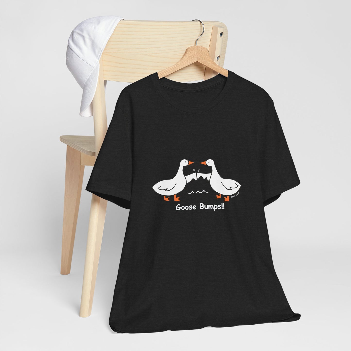 Goose Bumps!! Funny Unisex Jersey Tee - Perfect for Animal Lovers