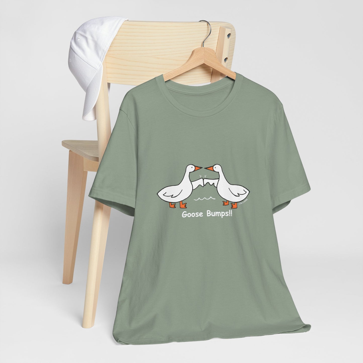 Goose Bumps!! Funny Unisex Jersey Tee - Perfect for Animal Lovers