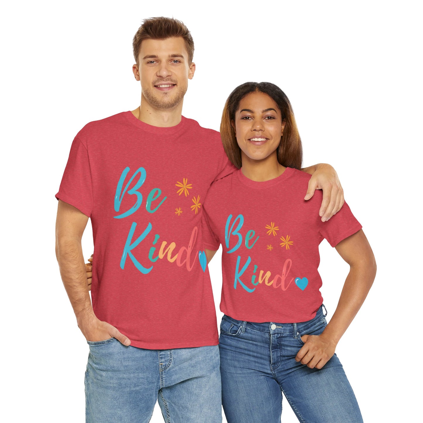 "Be Kind" Unisex Heavy Cotton Tee 🤗🌟🙏💞