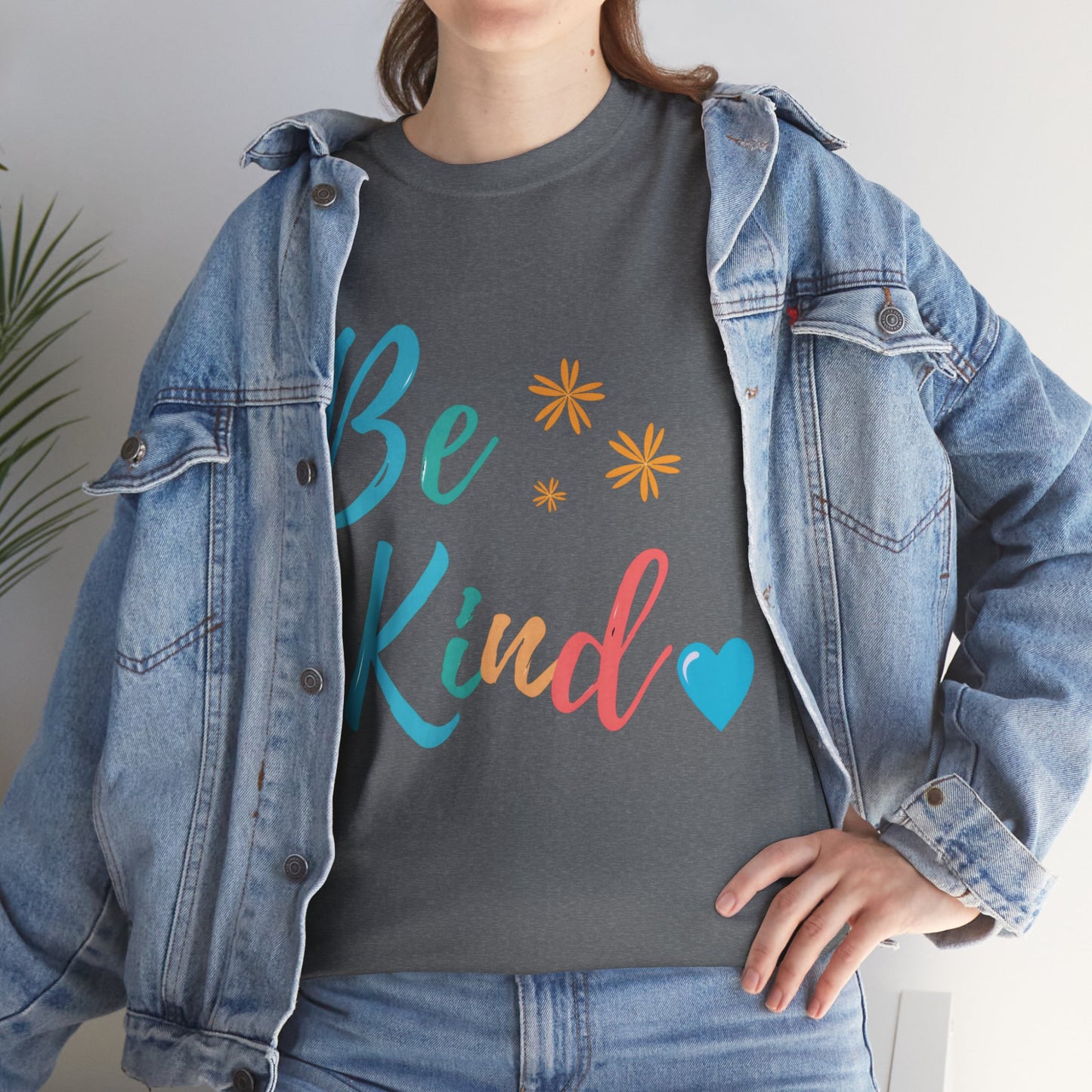 "Be Kind" Unisex Heavy Cotton Tee 🤗🌟🙏💞