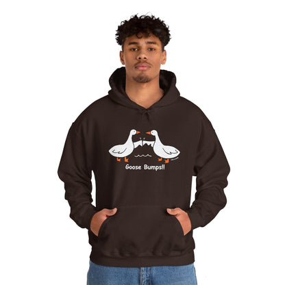 Goose Bumps Unisex Heavy Blend™ Hooded Sweatshirt - Dark Colours