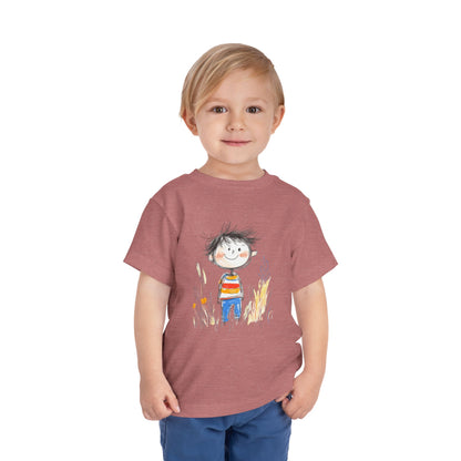 Whimsical Toddler Tee with Playful Illustration