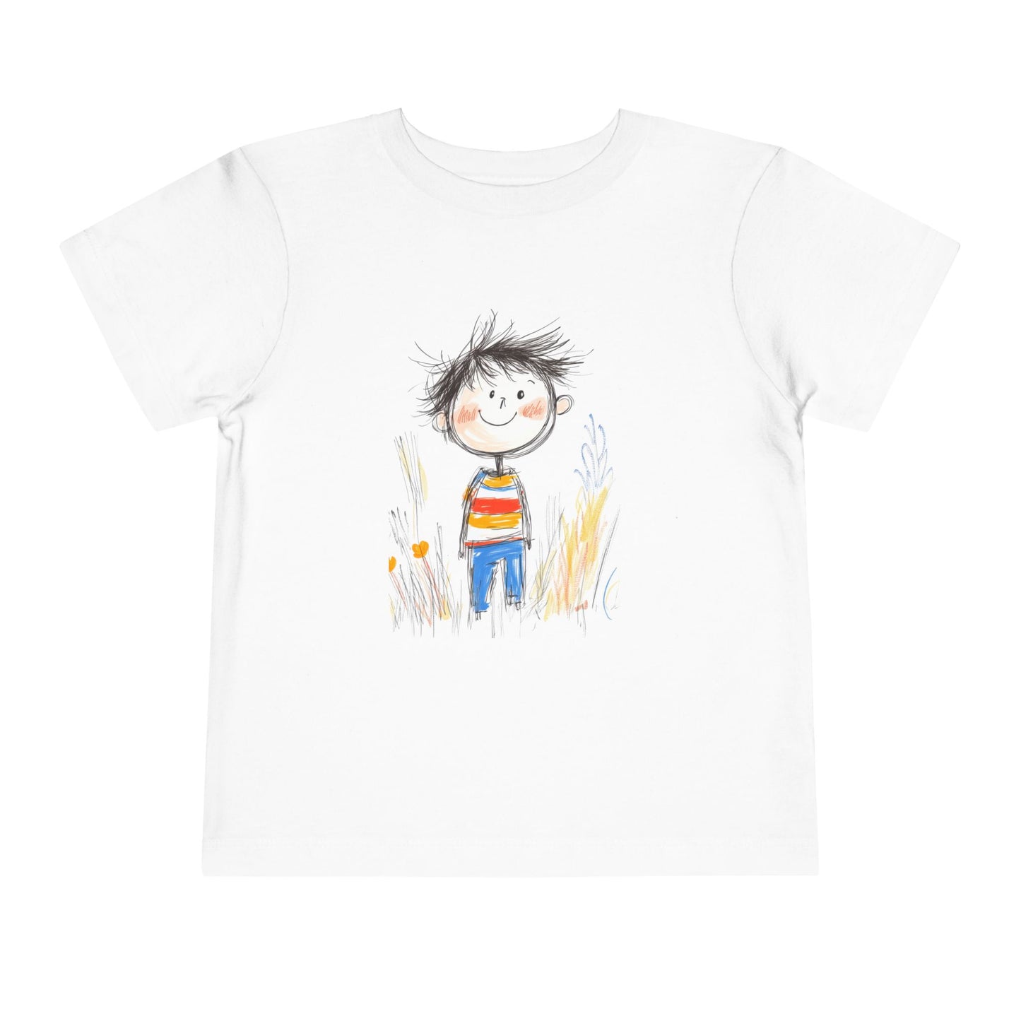 Whimsical Toddler Tee with Playful Illustration