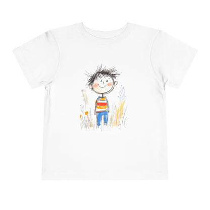 Whimsical Toddler Tee with Playful Illustration