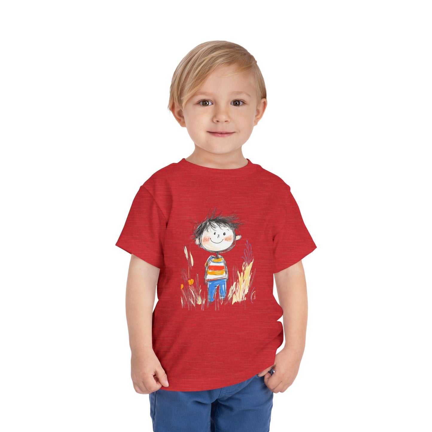 Whimsical Toddler Tee with Playful Illustration