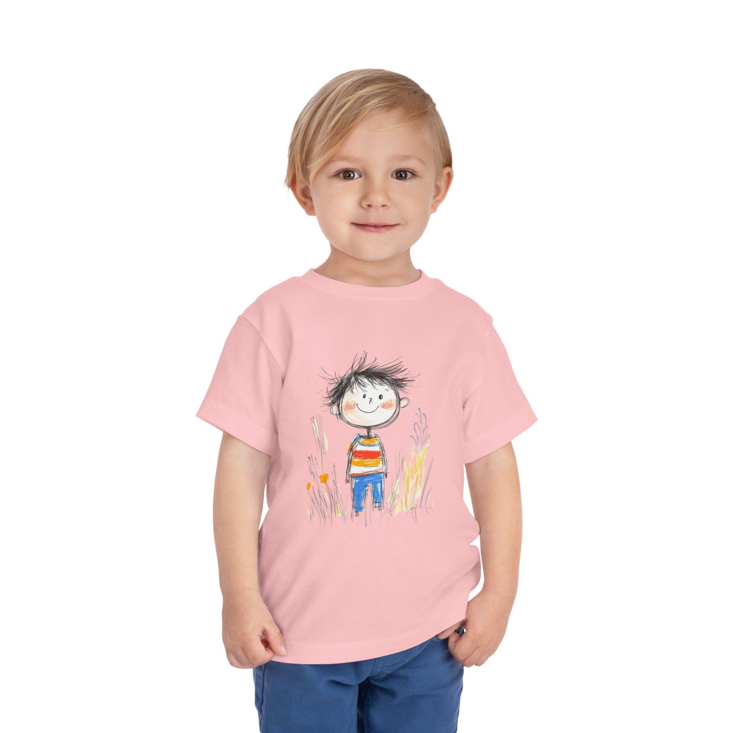 Whimsical Toddler Tee with Playful Illustration