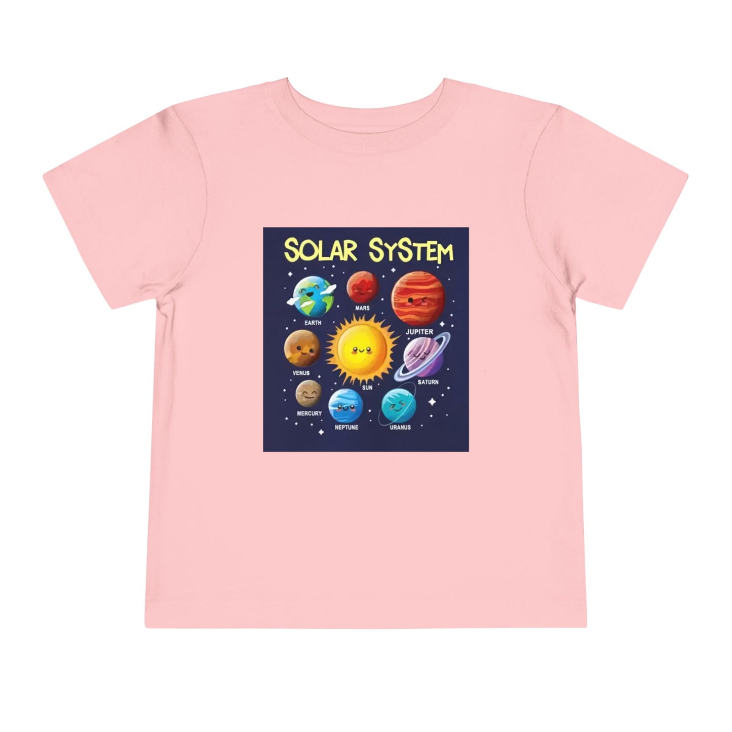 Solar System Toddler Tee - Cute Kids Space T-Shirt for Astronomy Lovers