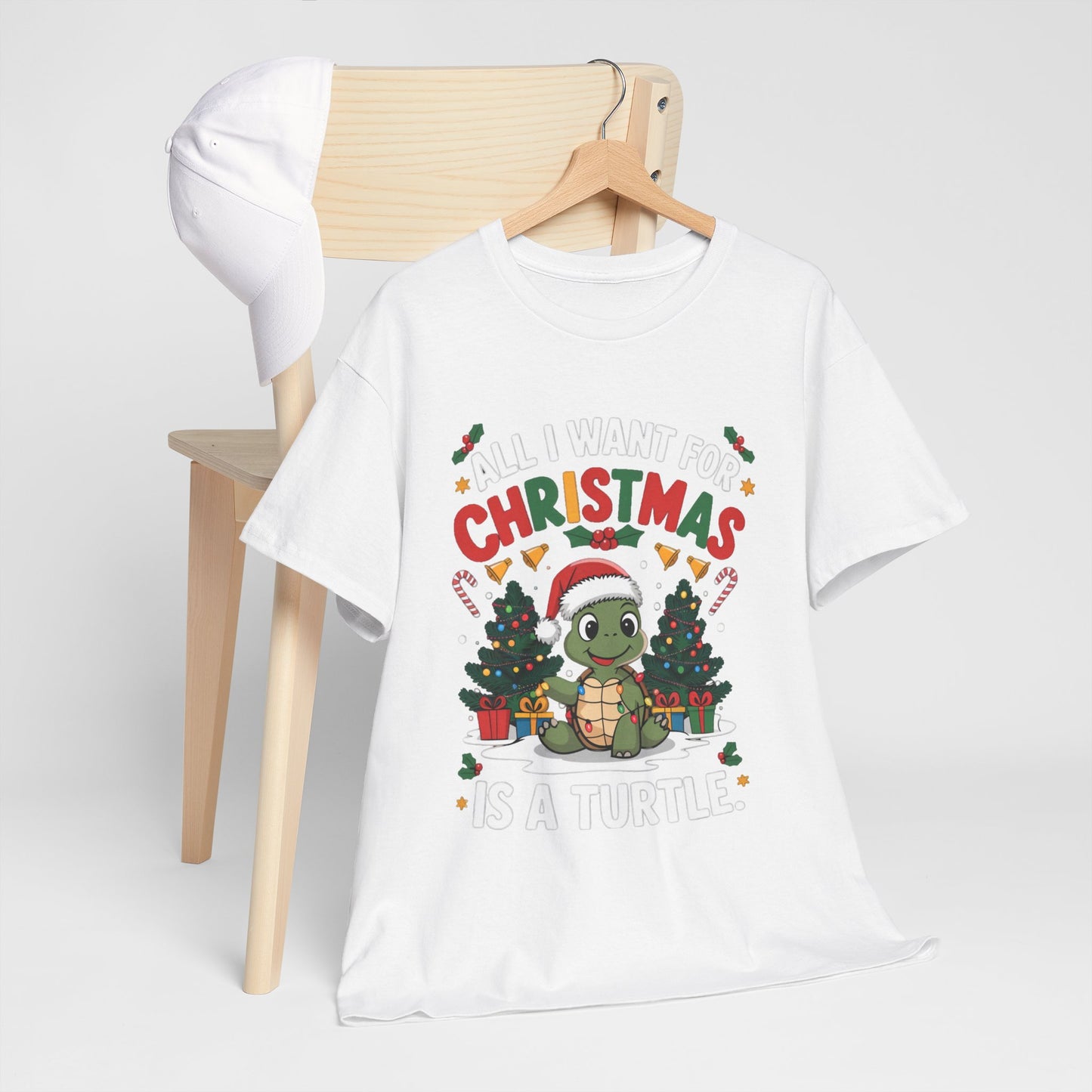 All I Want for Christmas Is a Turtle Unisex Heavy Cotton Tee 🎄🎅