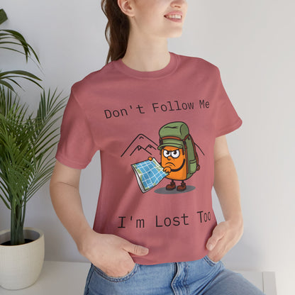 Funny Lost Adventure Tee - Unisex Short Sleeve T-Shirt