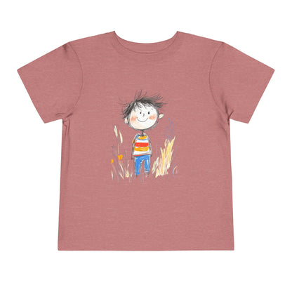 Whimsical Toddler Tee with Playful Illustration