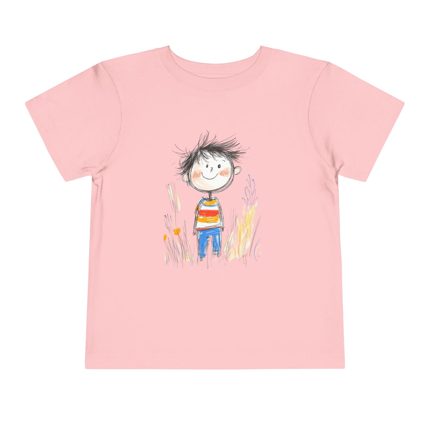 Whimsical Toddler Tee with Playful Illustration