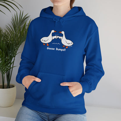 Goose Bumps Unisex Heavy Blend™ Hooded Sweatshirt - Dark Colours