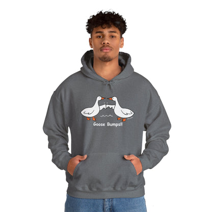 Goose Bumps Unisex Heavy Blend™ Hooded Sweatshirt - Dark Colours