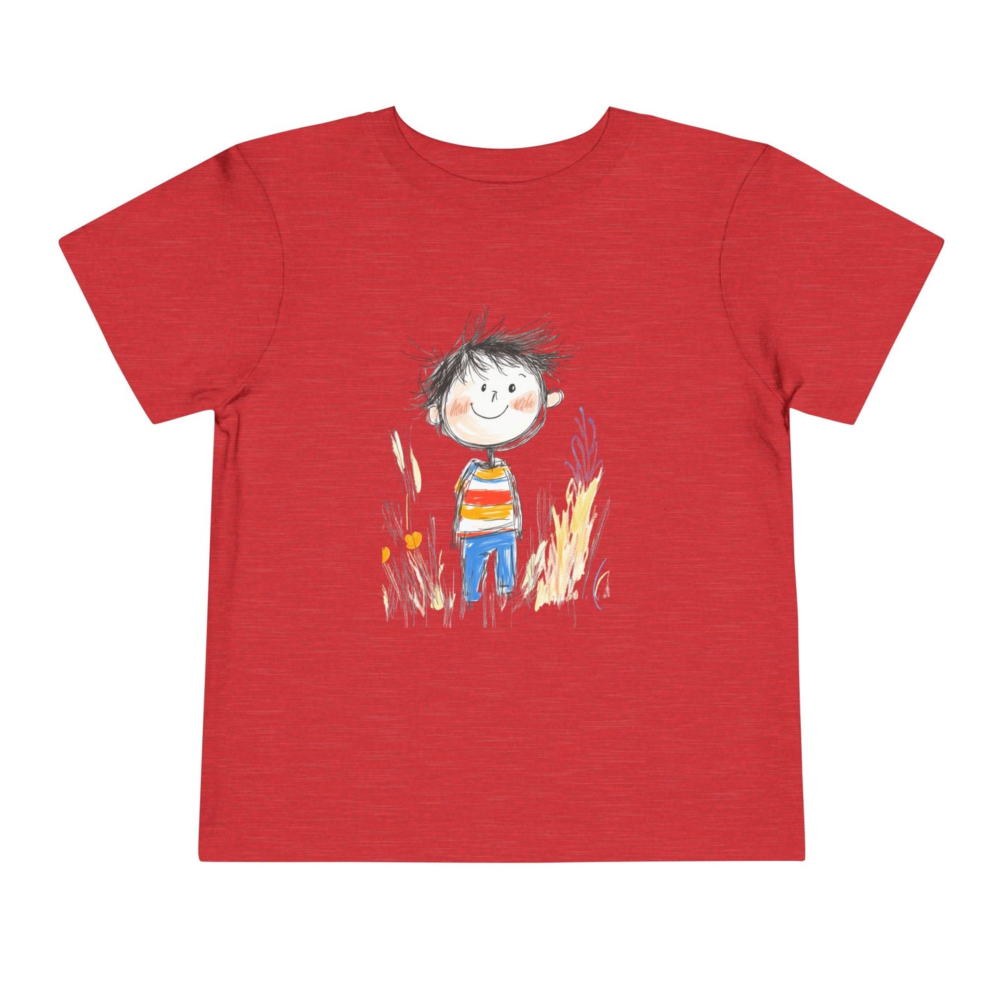 Whimsical Toddler Tee with Playful Illustration