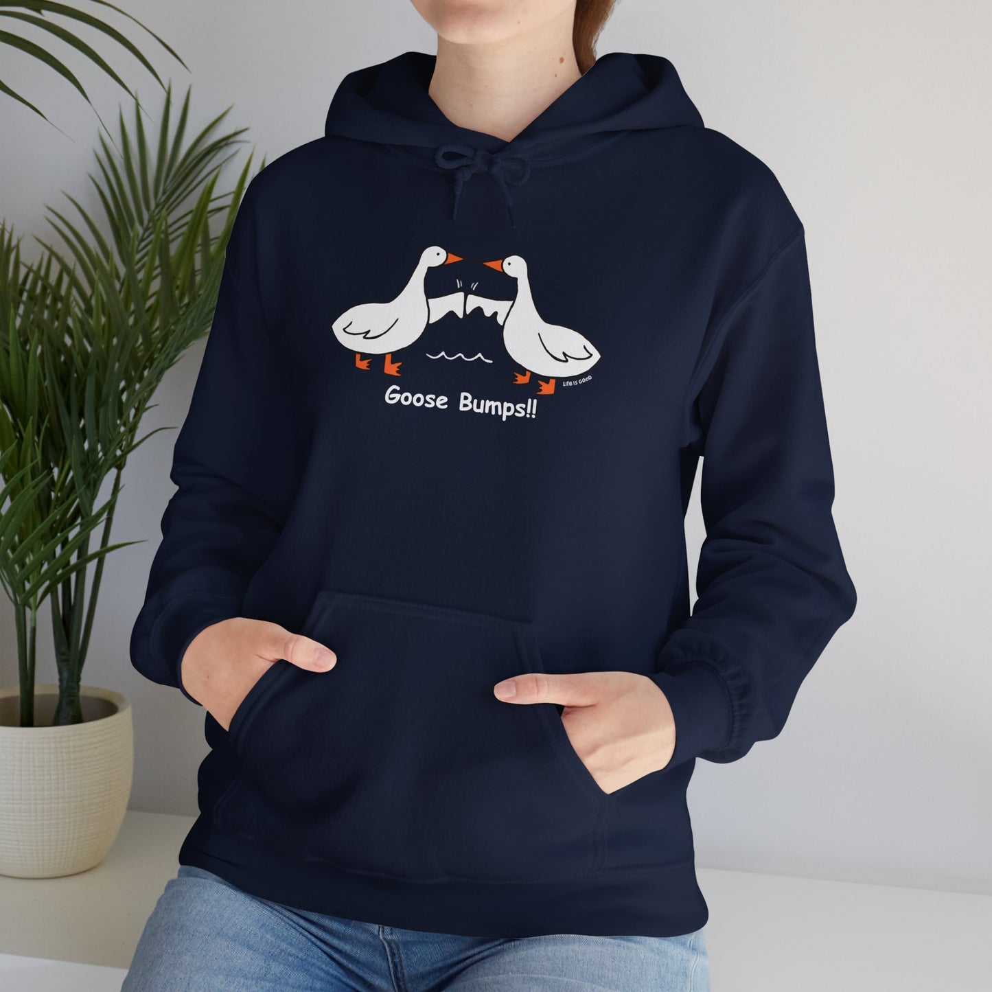 Goose Bumps Unisex Heavy Blend™ Hooded Sweatshirt - Dark Colours