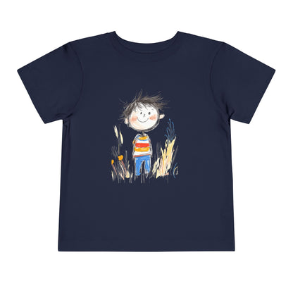 Whimsical Toddler Tee with Playful Illustration