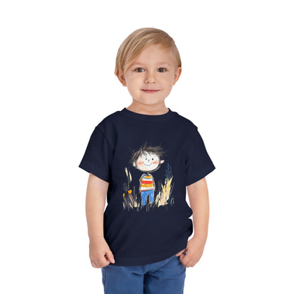 Whimsical Toddler Tee with Playful Illustration